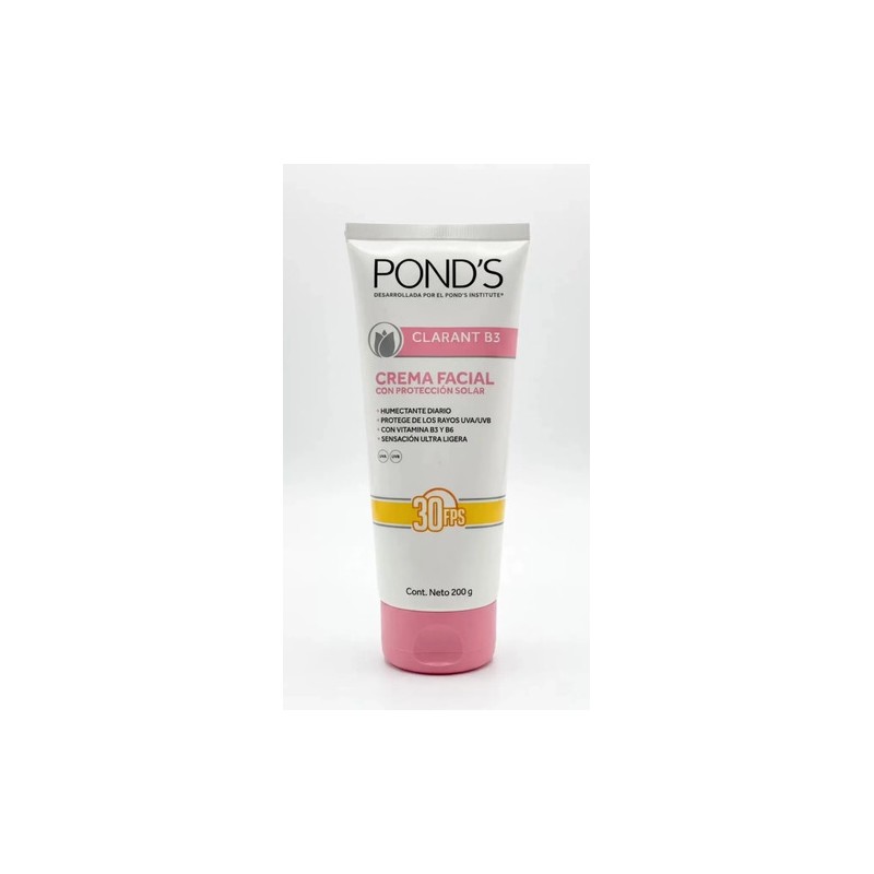 Pond's Crema Facial Clarant B3 Con Protección Solar 200 G