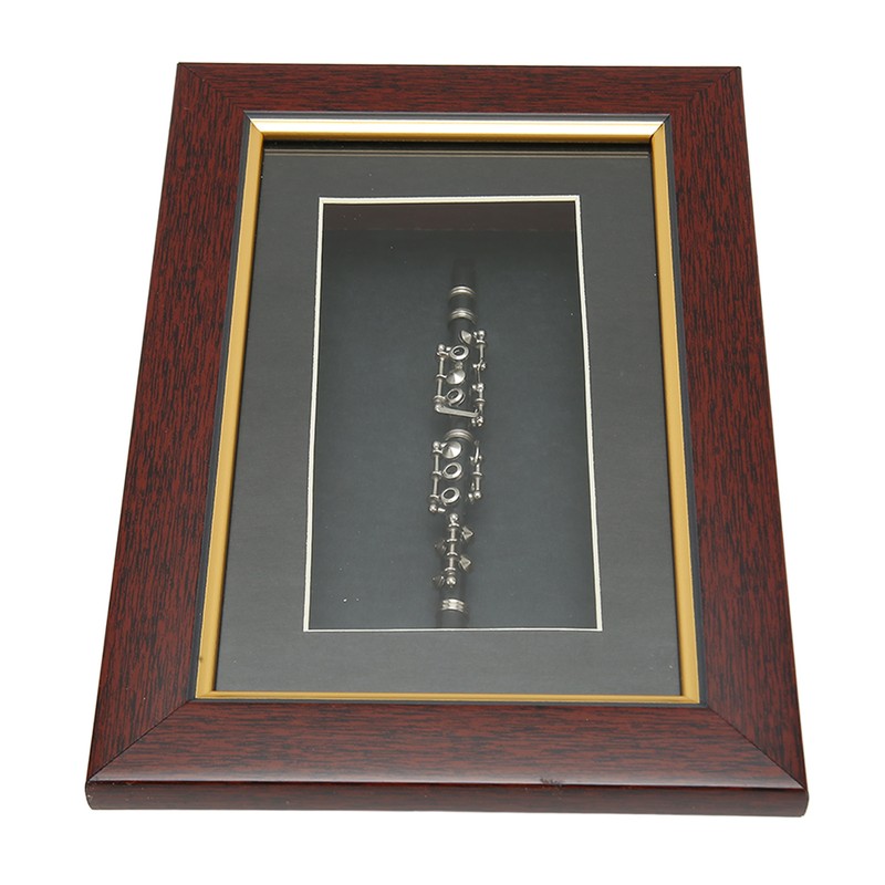 Miniature Flute Exquisite Color Photo Frame Packed Elegant Durable Mini