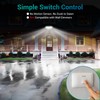 USTELLAR 100W 10000lm Floods Light Outdoor, Switch Controlled LED Security