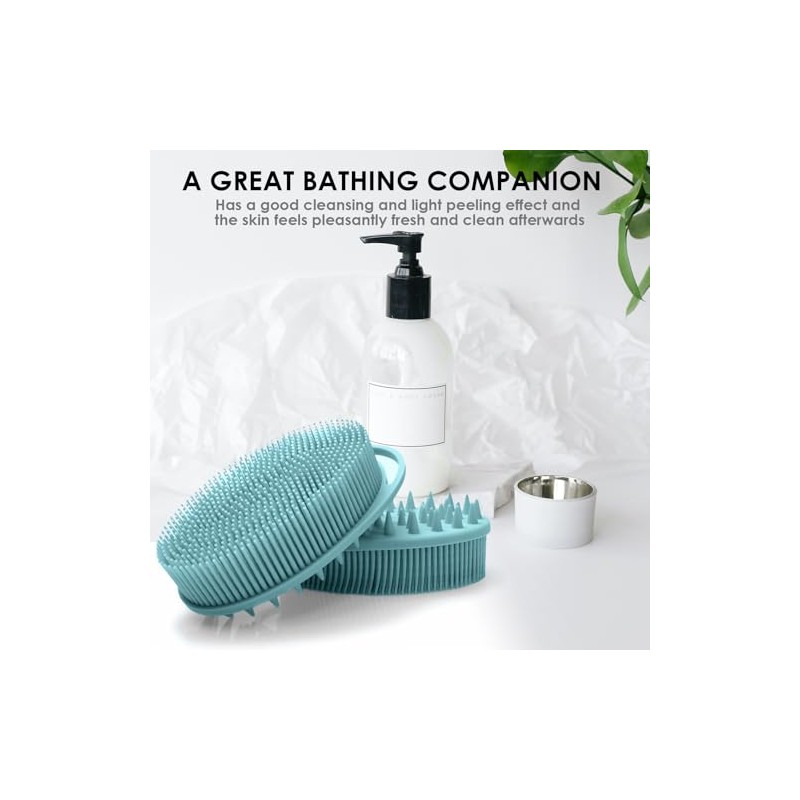 Depurador corporal de silicona – Loofah de silicona de doble