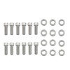 Namolit SBC HEADER BOLTS STAINLESS STEEL KIT SMALL BLOCK Replacement