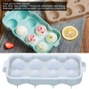 Ice Ball Maker Mold 8Hole Round Silicone Sphere Tray with