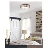 VICNIE 2 PK Flush Mount Ceiling Light Fixture, 12 Inch