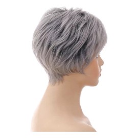 generic Para  Pelucas Para Mujer, Pelo Corto, Cabello Humano,