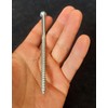 M6 Coach Screws Hex Head Width 10mm Zinc Plated Steel