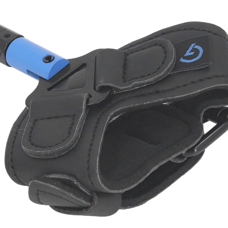 Adjustable Archery Compound Bow Release Aid with Comfortable Wrist Strap