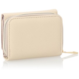 Marimo Craft tomjerry0048 Trifold Wallet, Wallet, Synthetic Leather, Coin Purse, Zip Around Zipper, For Work or School, Women's, Girls, Adults, High School Students, Children, Cute, Character, Beige