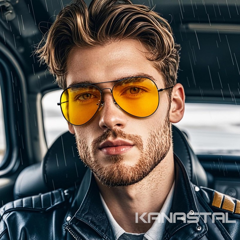 KANASTAL Teardrop Sunglasses, Unisex, Polarized for Fishing, Running, Baseball, Climbing,