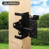 DURIGID Heavy Duty Gate Latch, Gravity Auto-Locking Gate Locks for