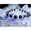 Kanoishi ∞ Morion Bracelet for Women and Men, Natural Stone,