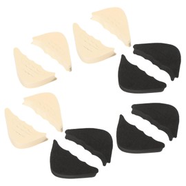 OATIPHO 6 Pairs Adjustable Shoe Toe Filler Inserts for Sneakers Pumps and High Heels Reusable Half Thickened Toe Protectors for Men and Women Slip Cushion for Shoes Too Big Random Color