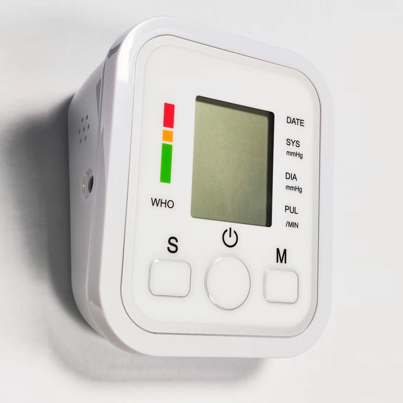 Household Electronic Arm Sphygmomanometer Backlight Blood Pressure Meter Monitor English