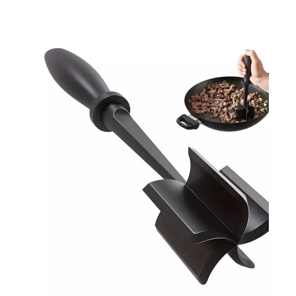 Unbranded Meat Hamburger Chopper Heat Resistant Utensil Ground Beef Potato