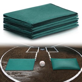 Nuanchu 8 Pack Resuable Puddle Sponge for Baseball Fields 16" x 24" Water Bag Training Baseball Sports Field Water Barriers for Flooding to Remove Puddles from Wet Infields