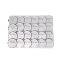 Tomcrazy 2Pack A4 Inserts for Ita Bag Buttons, Pin Holder Display 58mm Can Badge Board Decorate for Wego Ribbon ITABAG S Size Clear Window Bag Anime Fans