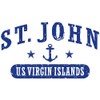 CafePress St. John Oval Car Bumper Sticker
