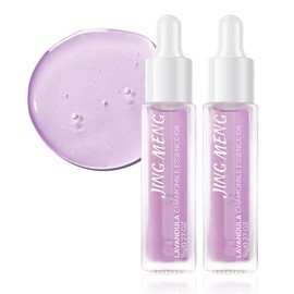 2 PCS JING MENG LAVANDULA CHAMOMILE SERUM, Unique oil-in-serum contains 3,000 soft beads, Relieve Fatigue, Soothe, No Color, BIO-MICRO CAPSULE TECHNOLOGY