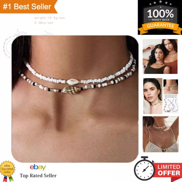 Does not apply Handmade Seashell Choker - Genuine Hawaiian Beach