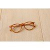 Peepers by PeeperSpecs Brain Trust Round Reading Glasses, Honey Tortoise,