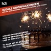 h2i pack of 50-500 sparklers - various lengths: 18 cm