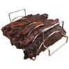 Grillfürst 2-in-1 Stainless Steel Rib Holder and Roasting Basket