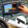 Fish Finder Mounting Plate, Universal Fish Finder Bracket with 1.5