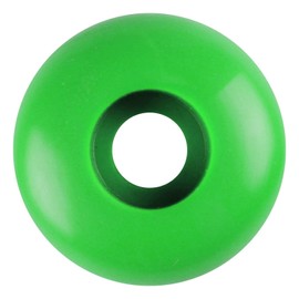 TGM Skateboards 56mm Blank Skateboard Wheels + ABEC 7 Bearings Spacers (Green)