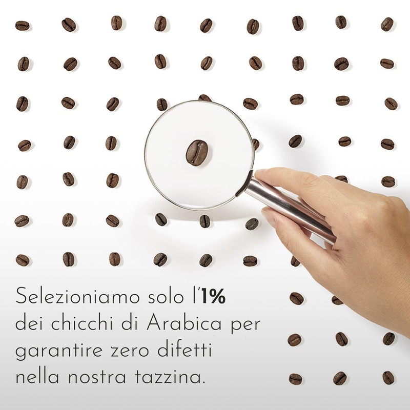 illy, Caffè in Grani da Macinare INTENSO, 100% Arabica con