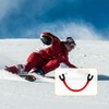 Rumyve Ski Tip Connectors,Ski Skill Adapters,Ski Tips Connectors Elastic Clip