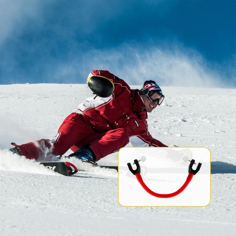 Rumyve Ski Tip Connectors,Ski Skill Adapters,Ski Tips Connectors Elastic Clip