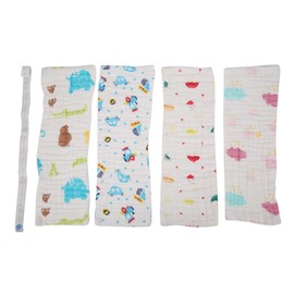 4Pcs Thick Baby Reusable Diaper Cartoon Animal Infant Plush Washcloth Soft ComfortableDiaper