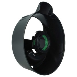 vhbw Mixing Pot Foot Compatible with Vorwerk Thermomix 32979, 70877A, TM6 Mixing Pot, Food Processor - Black