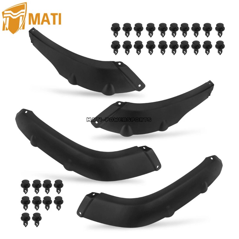 M MATI 4X Fender Flaps Flare Mud Guards For Honda