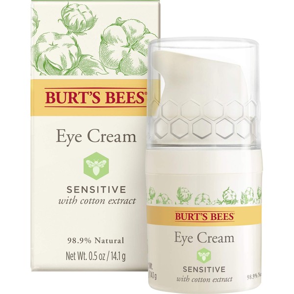 Burt's Bees Eye Cream for Sensitive Skin, 0.5 Oz (Package May Vary)