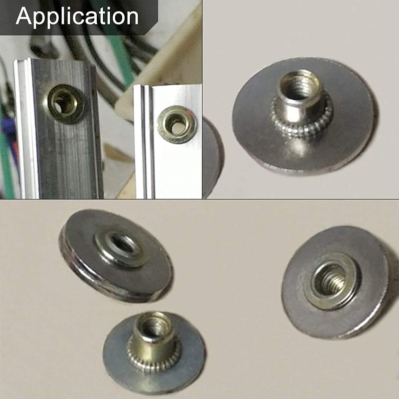 [Set of 140] Embedded Insert Nuts Hex Nuts BESTU Screw-in