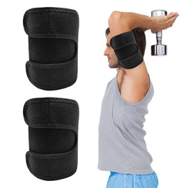 Pack of 2 Arm Support Straps, Bicep Wraps, Compression Sleeves for Women, Arm Compression Sleeves for Men, Suitable for Yoga, Basketball, Fitness