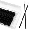 100 Pcs Disposable Eyeliner Brushs, Eyeliner Brushes Fine Point with