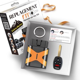 Extra-Partss Simple Remote Replacement Kit for Honda N5F-S0084A fits 2006 2007 2008 2009 2010 2011 2012 2013 Civic Add a Spare Key