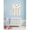 100 Foods Baby First Years Baby Milestones Chart (A3) 100