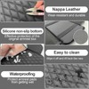 Leather Car Armrest Cover, Universal PU Leather Center Console Cushion