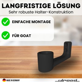 ULROAD Wall Mount for RTK Antenna Compatible with ECOVACS Goat Lawnmower Robot Wall Mount Wall Mount Large Replacement Part GSP010002