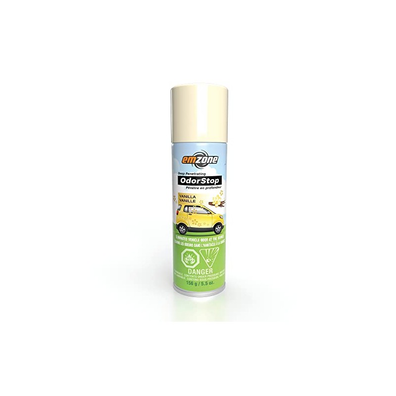 emzone Odorstop Car Odor Neutralizer (Vanilla) – 156 g