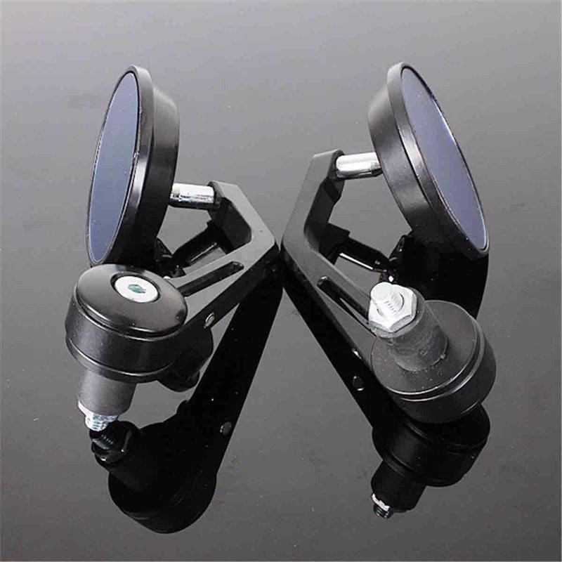 TDR 7/8 Inch 22mm Handlebar End Rear Side View Mirrors