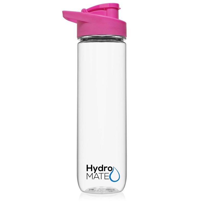 NatureWorks HydroMATE 32 oz Water Bottle with Time Markers Motivational