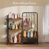 Purse Organizer for Closet, with Bottom Drawer, Extra Large Capacity