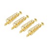 PATIKIL Bass Guitar Pickguard Mounting Screws with Spring M2.5x26mm Bass