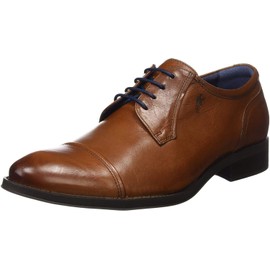 Fluchos Men's Heracles Derby Lace-up Shoes, Brown Leather 000, 13.5
