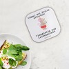 Mr. & Mrs. Panda Square Coasters Makeup Artist with Passion