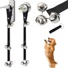 2 Packs of Dog doorbells, Training Adjustable Dog Bells, A