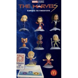 McDonald's McDonald’s Happy Meal Toys 2023*THE MARVELS* Complete Set Of 8 Toys-New-